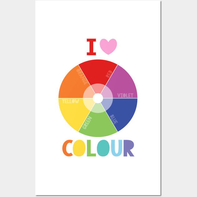 I love color colorwheel Wall Art by creativemonsoon